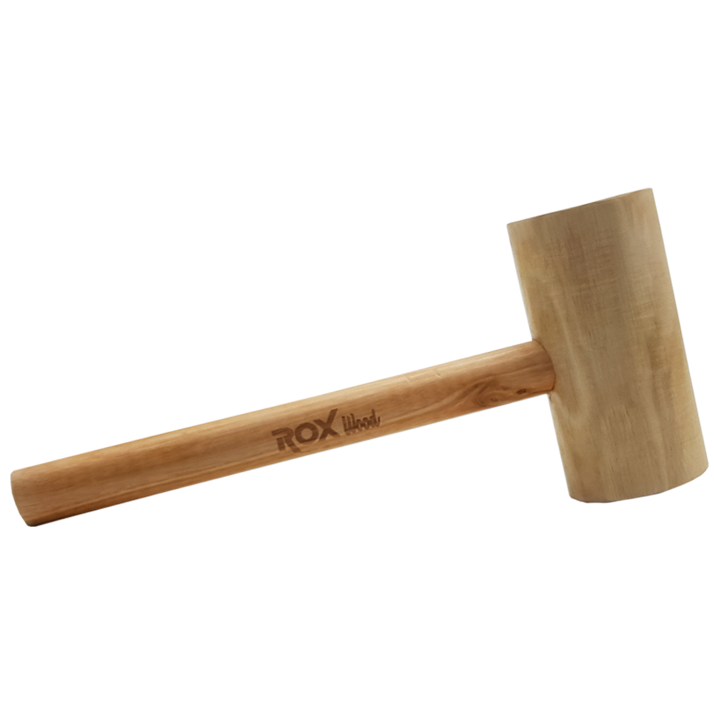 ROX Wood Silindir Ahşap Tokmak Büyük