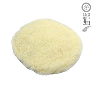 Master 503787 Cırtlı Pasta Cila Yedek Polisaj Yün Pad 180 mm