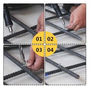 Rox 0109 Teleskopik Yarı Otomatik  Tel Bağlama Aparatı