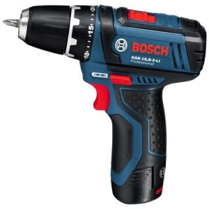 BOSCH GSR 10.8-2-Li Profesyonel 10.8V 2Ah Lityum Çift Akülü Vidalama (Çantalı)