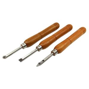 Narex 859600 Karbür Elmas Uçlu Mini Ahşap Torna Bıçak Seti 3 Parça