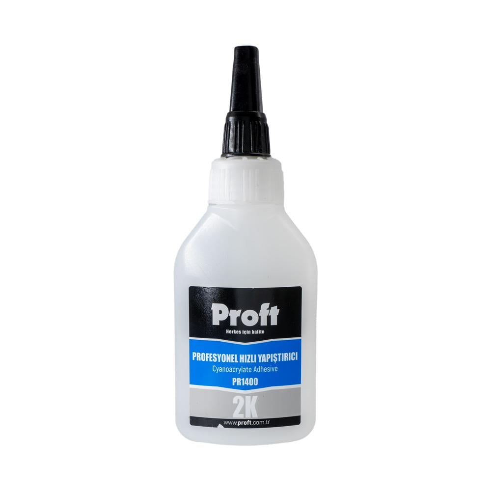 Proft PR1400 MDF Japon 2K Hızlı Yapıştırıcı Sıvısı 100 gr