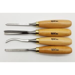 ROX Wood Ahşap Oyma Iskarpela Seti 12 Parça