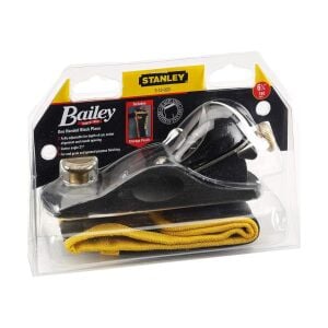 Stanley 512020 Bailey Blok Tek El Düz Rende 40x160 mm (Taşıma Keseli)