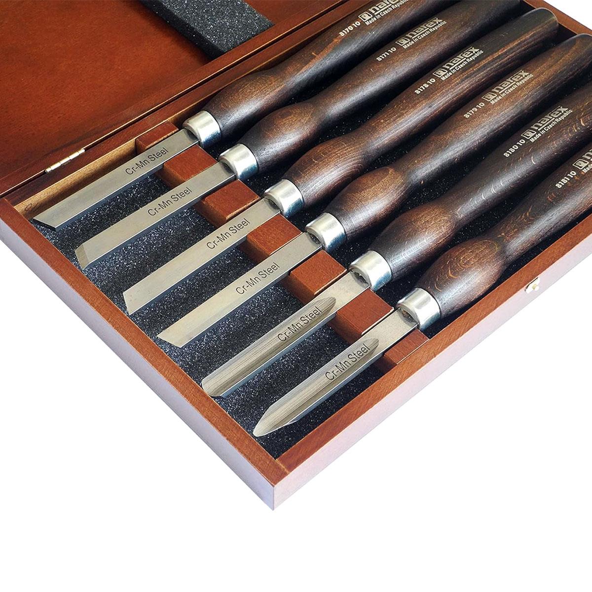 Narex 859503 Standart Seri Ahşap Torna Bıçağı Seti 6 Parça