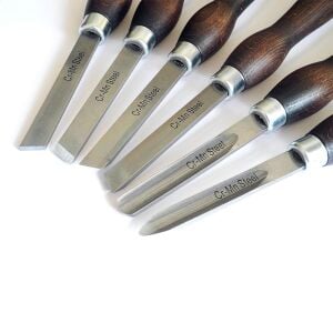 Narex 859503 Standart Seri Ahşap Torna Bıçağı Seti 6 Parça