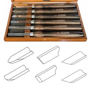 Narex 859503 Standart Seri Ahşap Torna Bıçağı Seti 6 Parça