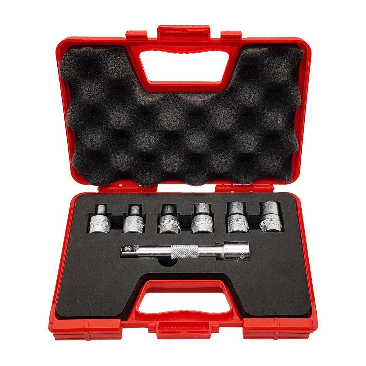 İZELTAŞ 1/2'' Lokmalı Star Torx Uç Takımı 7 Parça