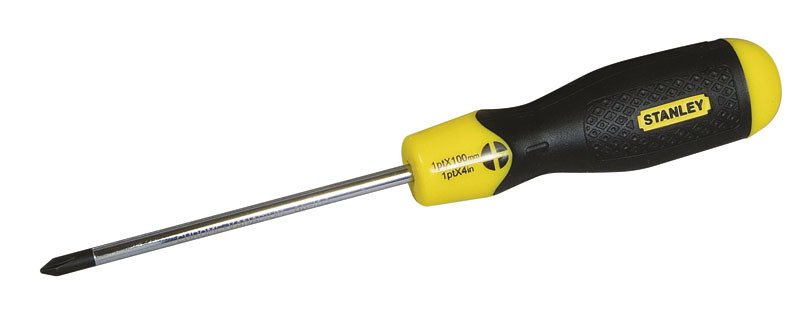 STANLEY 0-64-941 Cushion Grip Phillips Tornavida Pt2 X 150 mm (Teşhir Kartlı)
