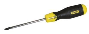 STANLEY 0-64-940 Cushion Grip Phillips Tornavida Pt2 X 100 mm (Teşhir Kartlı)