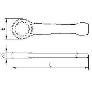 İZELTAŞ Yıldız Çakma Anahtar 38 mm