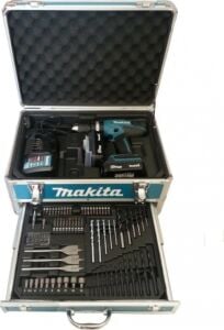 Makita DF457DWEX3 18V 1.3Ah Li-ion Çift Akülü Vidalama + 70 Parça Set