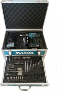 Makita DF457DWEX3 18V 1.3Ah Li-ion Çift Akülü Vidalama + 70 Parça Set