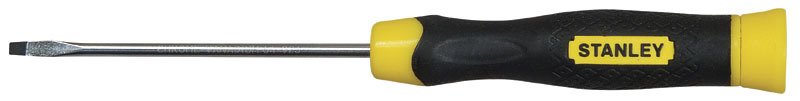 STANLEY 0-64-923 Cushion Grip Paralel Tornavida 2,5x75 mm (Teşhir Kartlı)