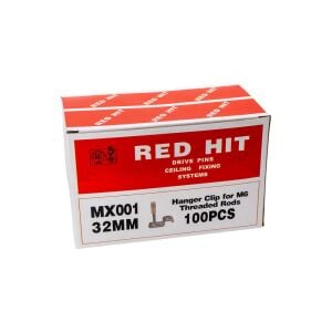 Red Hit MX001 M6 Tij Asma Tavan Barutlu Çivi (100 lü Paket)