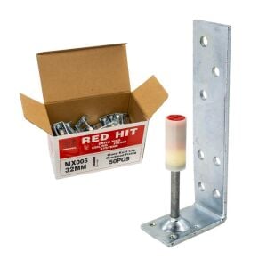 Red Hit MX005 L Köşebentli Barutlu Çivi (50 li Paket)