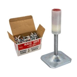 Red Hit MX003 Kare Pullu Barutlu Çivi 32 mm (200 lü Paket)