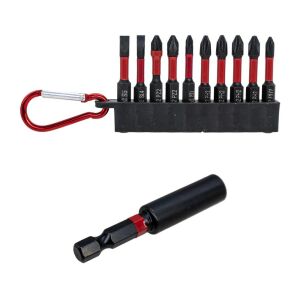 6441 Manyetik Düz-Yıldız Bits Uç Seti  (11 Parça)