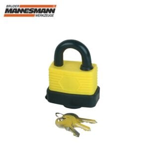Mannesmann 41340 Su Geçirmez Pvc Kaplı Asma Kilit 40 mm