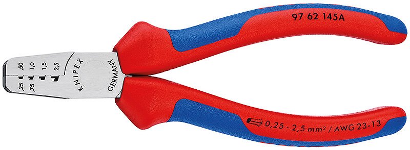 KNIPEX 9762145A Yüksük Sıkma Pensi 145 mm