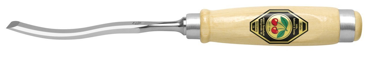 Kirschen Two Cherries Ahşap Saplı S-Form Iskarpela - 20 mm