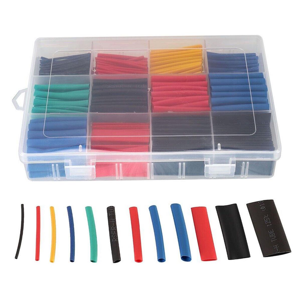 6081 Isıyla Daralan Renkli (Heat Shrink) Kablo Makaron Seti 560 Parça