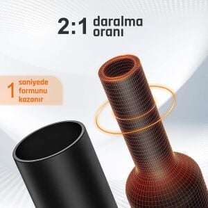 6081 Isıyla Daralan Renkli (Heat Shrink) Kablo Makaron Seti 560 Parça