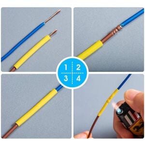 6081 Isıyla Daralan Renkli (Heat Shrink) Kablo Makaron Seti 560 Parça