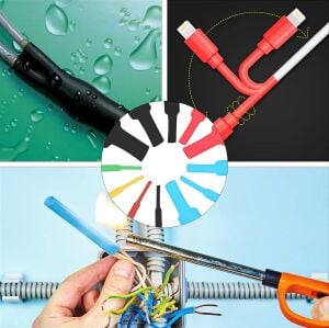6081 Isıyla Daralan Renkli (Heat Shrink) Kablo Makaron Seti 560 Parça