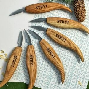 STRYI 183810 Ahşap Yontma Oyma Detaylandırma Bıçağı 38 mm