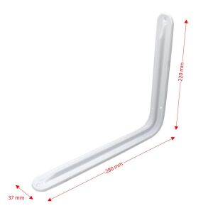 6404 Lüks Raf Altı Beyaz 10x12 (220x280 mm)