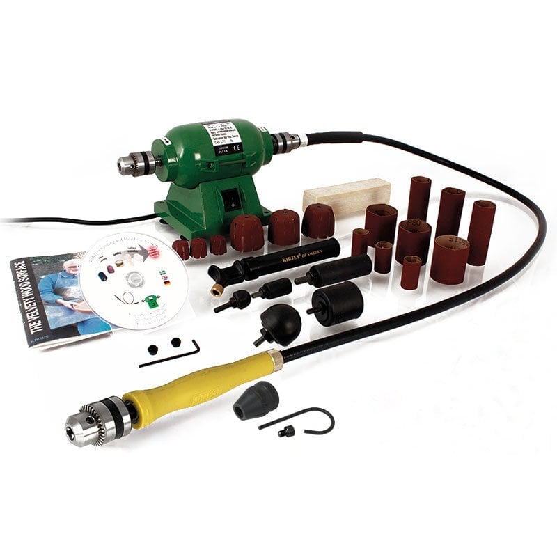 Kirjes KJ101K-230 Full Kit Balon Zımpara ve Polisaj Makinası