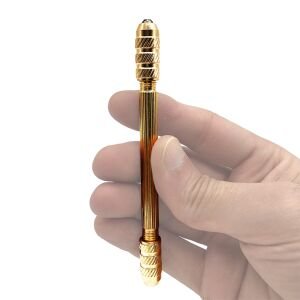 Çift Taraflı Mini Manuel Hobi El Matkabı İnce Delici Kalem Matkap