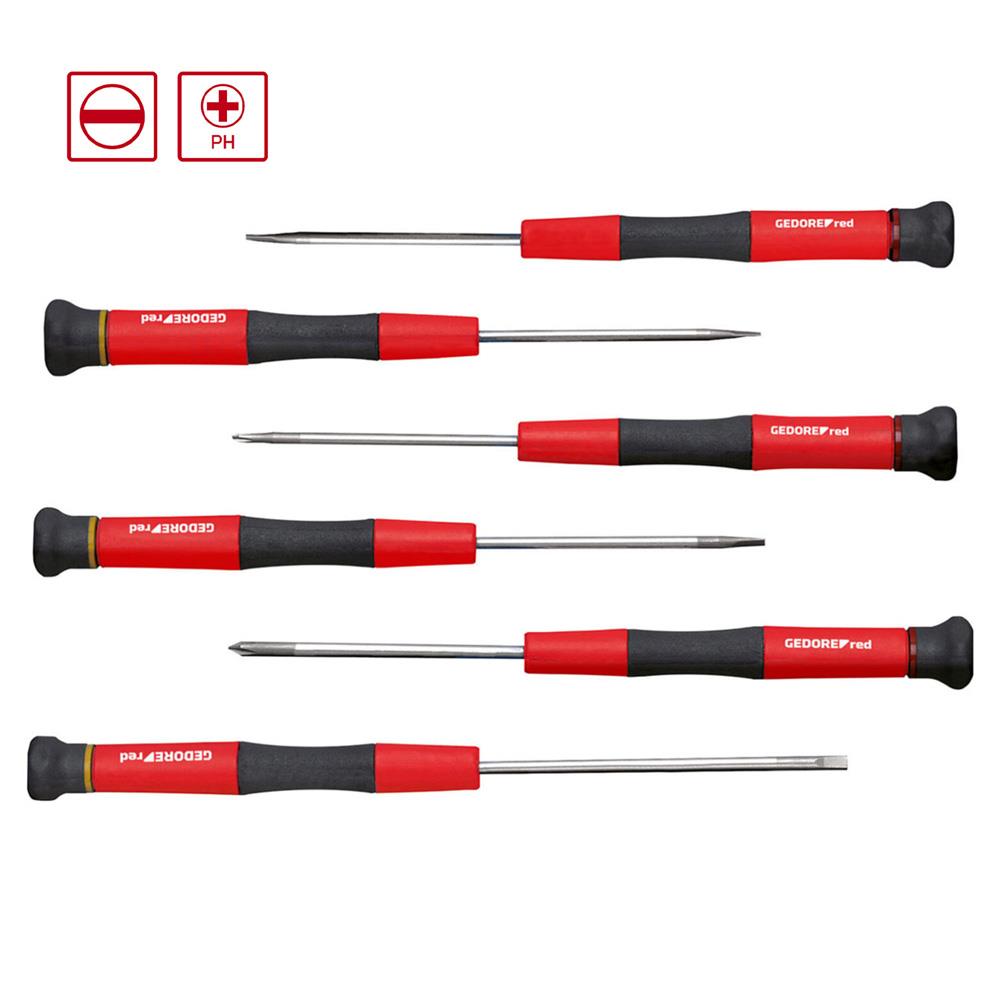 Gedore Red R38005906 Elektronikçi Tornavida Seti 6 Parça (3301351)