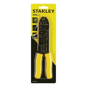 Stanley STHT0-75414 Kablo Sıyırma Kesme Yüssük Sıkma Pensesi 220 mm
