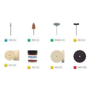 Dremel 3000 -2/55 El Motoru 55 Aksesuarlı + 2 Bağlantı Parçası