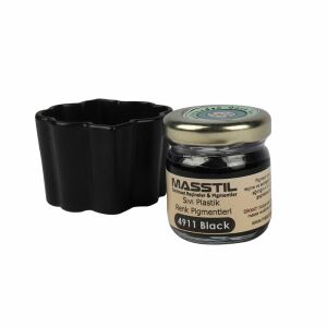 Masstil 4911 Black Sıvı Plastik Renk Pigmenti Siyah 20 gr