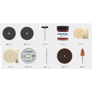 Dremel 8220 -2/45 Li-ion Akülü El Motoru 12V 45 Aksesuarlı + 2 Bağlantı Parçası