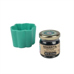 Masstil 4874 Green Sıvı Plastik Renk Pigmenti Yeşil 20 gr