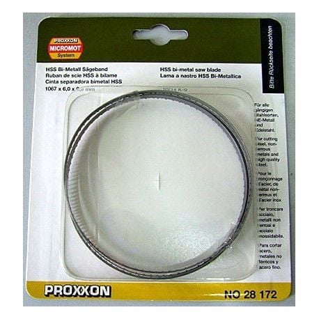 PROXXON 28172 Şerit Testere (MBS 140/E İçin)