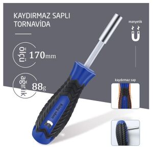 UF-Tools KS800170 Hassas 170 Parça Bits Uçlu Tornavida Seti