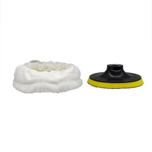 5308 Peluş Bone ve Cırt Taban Pasta Cila Polisaj Seti 115 mm