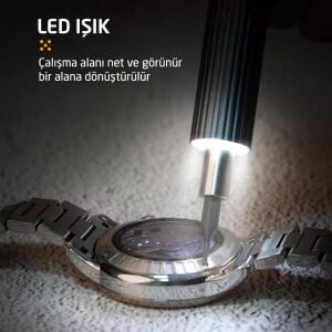 UF-Tools KS-882058 Hassas 58 Parça Bits Uçlu Şarjlı Tornavida Seti