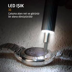 UF-Tools KS-882058 Hassas 58 Parça Bits Uçlu Şarjlı Tornavida Seti