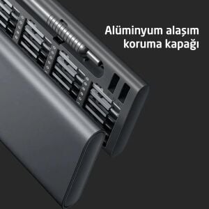 UF-Tools KS-840117 Hassas 51 Parça Bits Uçlu Tornavida Seti