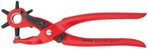 KNIPEX 9070220 Döner Kafalı Delik Açma Kayış Zımba Pensi 220 mm