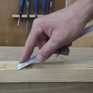 Narex 877000 Çok Amaçlı Dar Ahşap Kazıyıcı Sistre 200x14mm