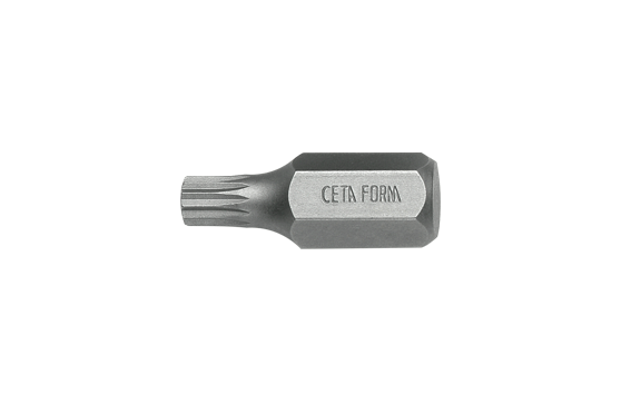 CETA FORM CB/3012G Sıkıştırma Yuvalı Xzn Bits Uç-Kısa Tip M12