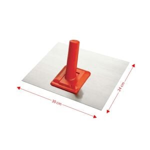 Dekor 114 Plastik Saplı Alçı Küreği 30x24 cm