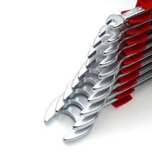 İZELTAŞ 0100002110 İki Ağız Anahtar Takımı Kısa Boy 10'lu Takım